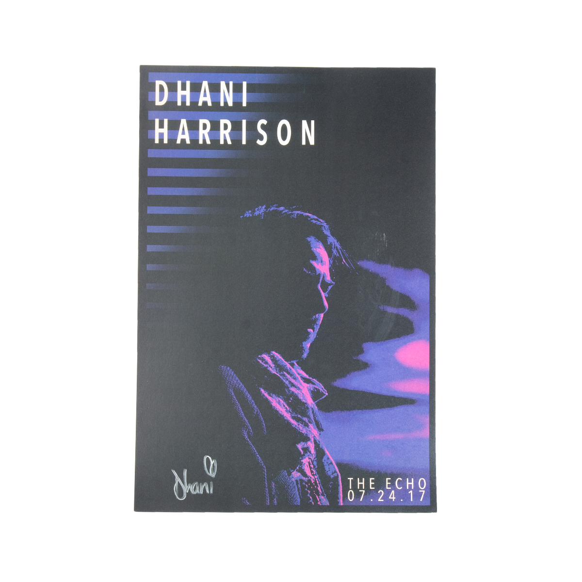 Echo Signed Poster - Dhani Harrison